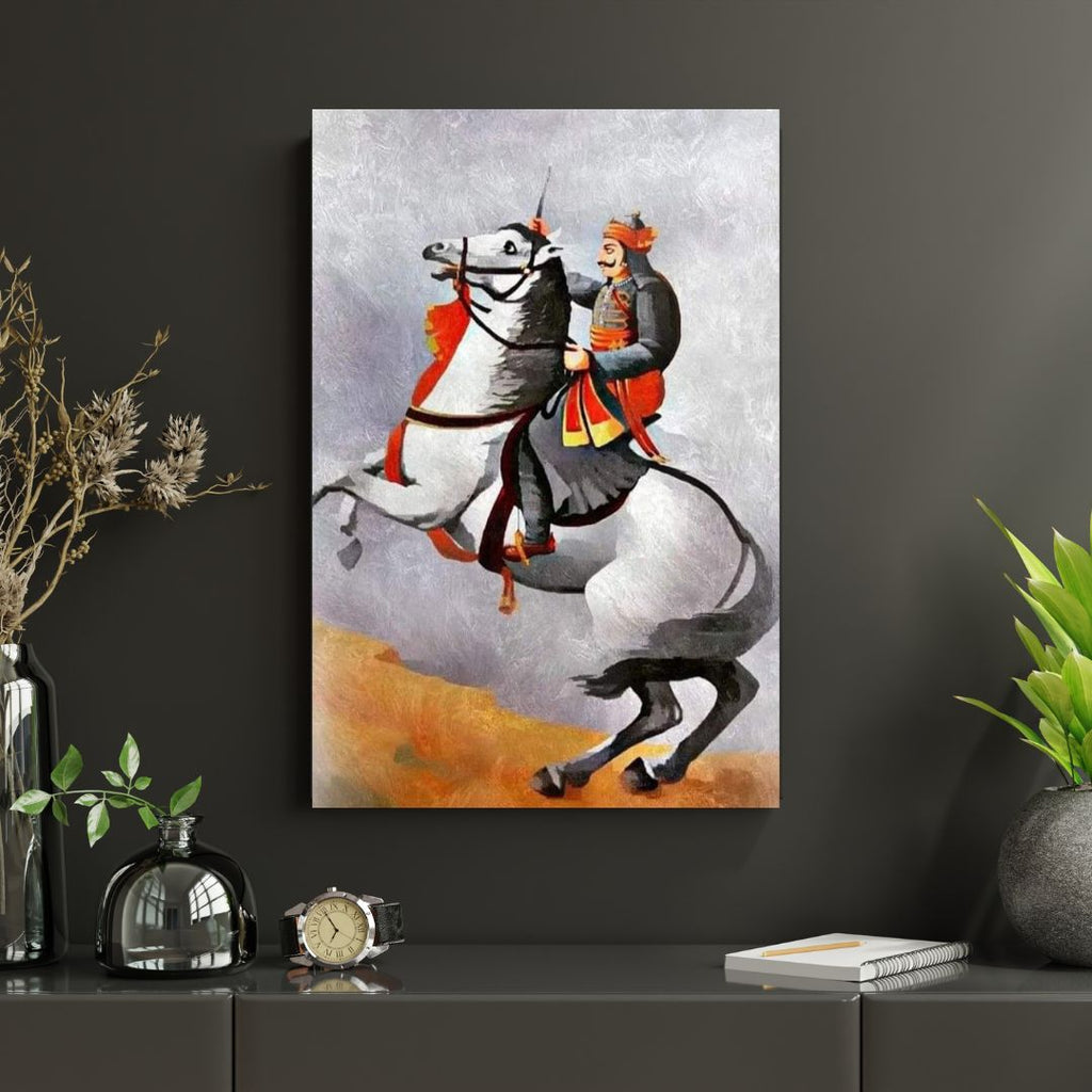 Dekozi Maharana Pratap Wall Art – Symbol of Courage, Pride & Royal Legacy
