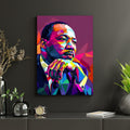 Pop Art Portrait Photo Frame Wall Art with Frame