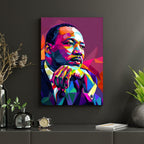 Pop Art Portrait Photo Frame Wall Art with Frame