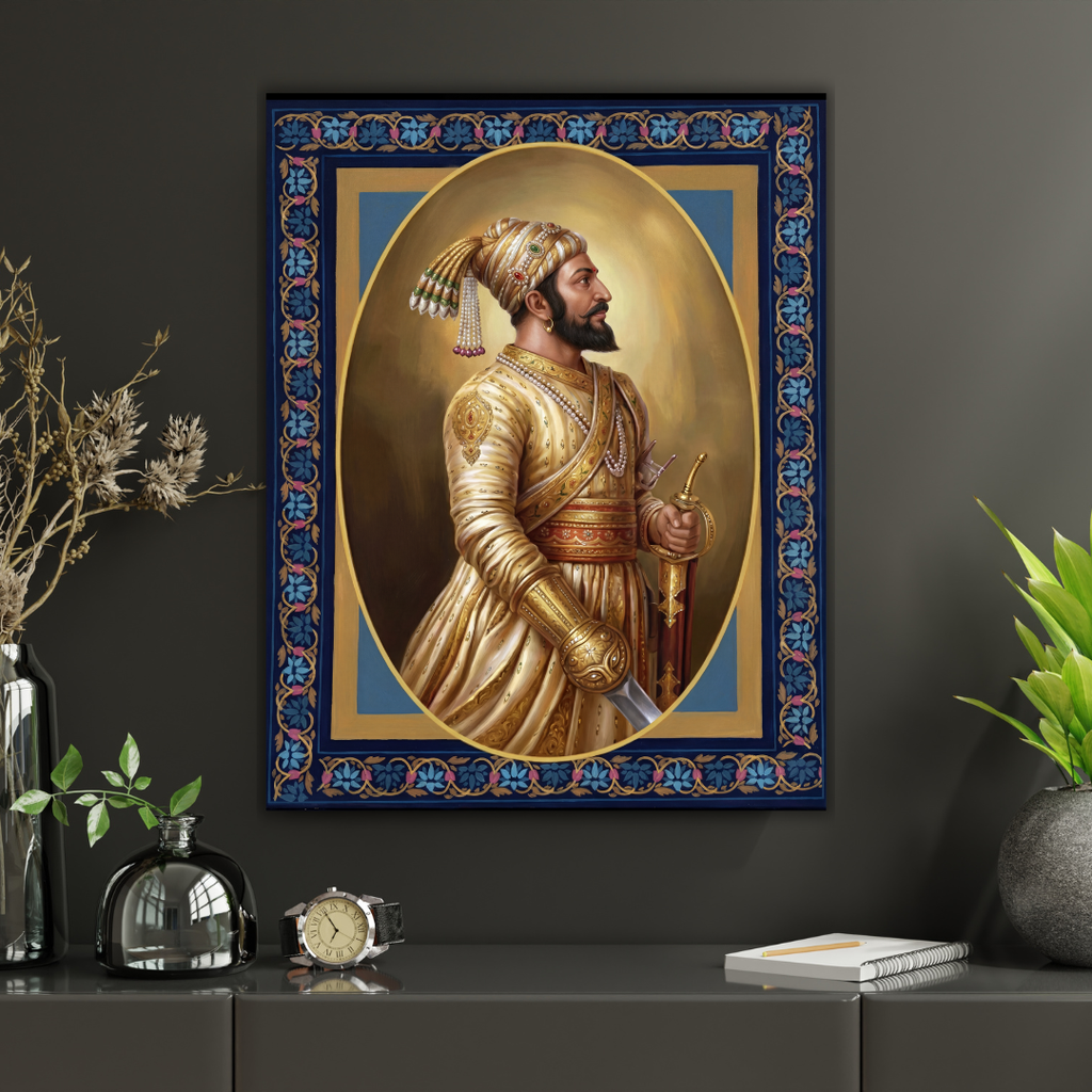 Dekozi Chhatrapati Shivaji Maharaj Wall Art – Symbol of Valor, Leadership & Swarajya
