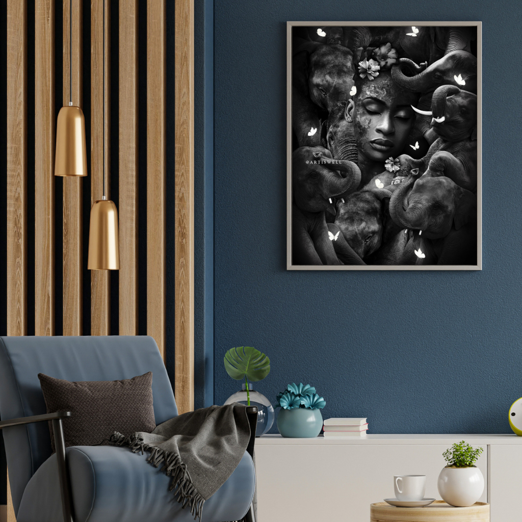Dekozi Originals Exclusive Premium Wall Art | Art is Well By Shaunak