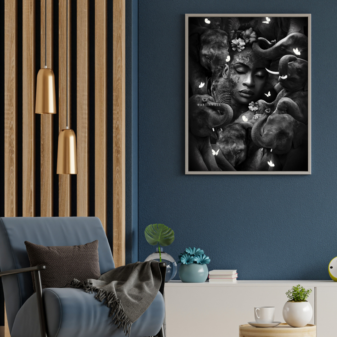 Dekozi Originals Exclusive Premium Wall Art | Art is Well By Shaunak