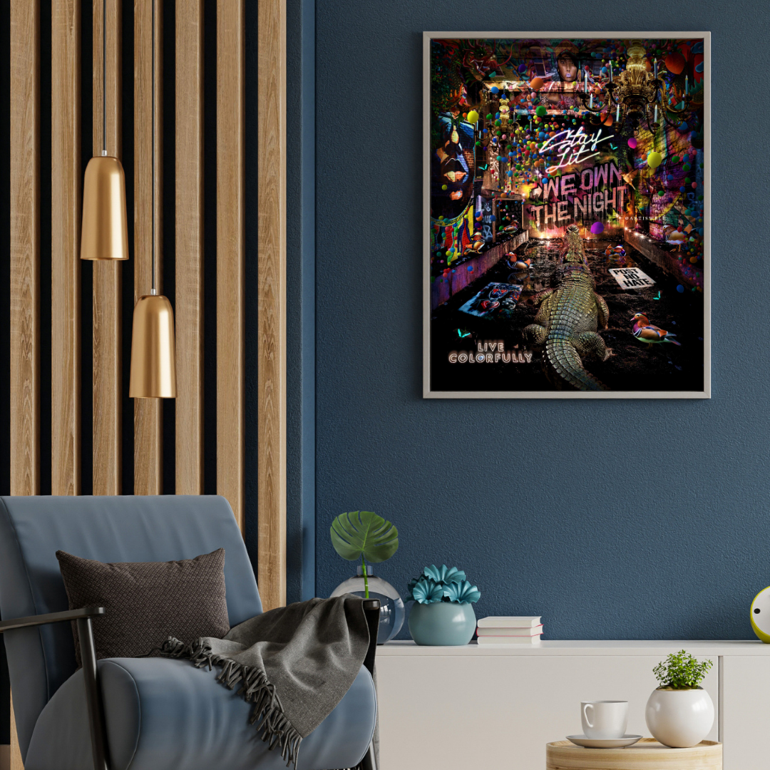 Dekozi Originals Exclusive Premium Wall Art | Art is Well By Shaunak