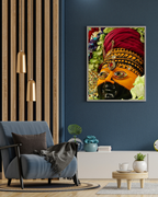 Divine KHATU SHYAM JI Wall Art – Symbol of Faith, Protection & Eternal Blessings
