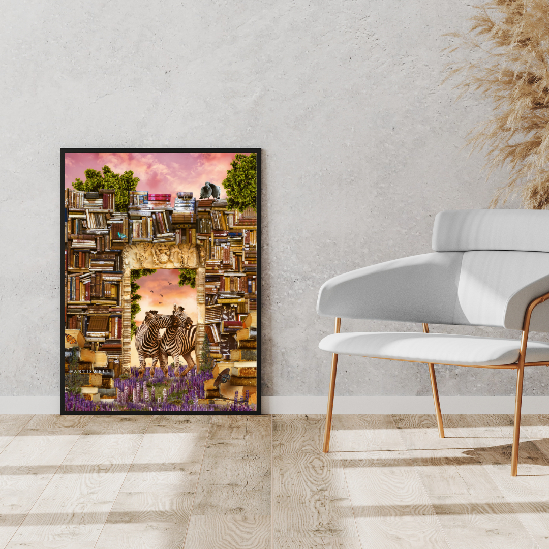 Dekozi Originals Exclusive Premium Wall Art | Art is Well By Shaunak