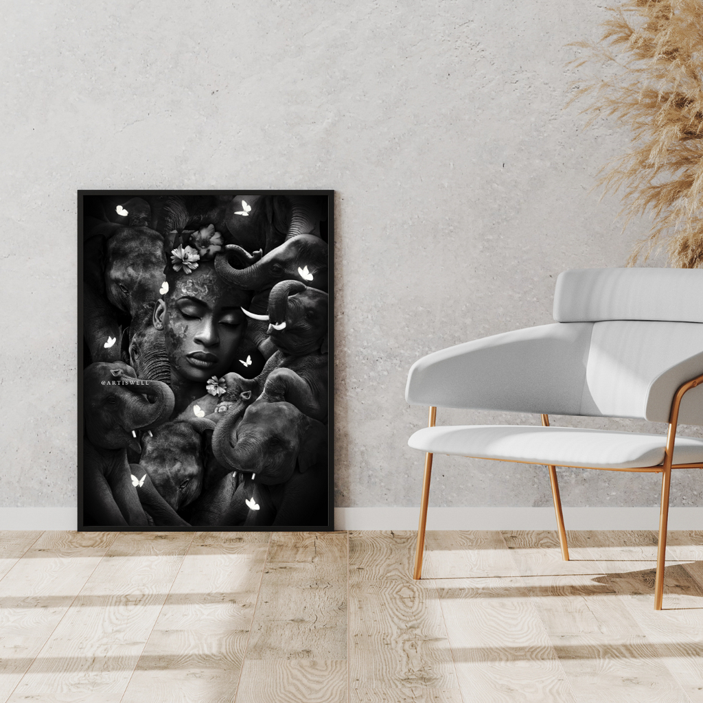 Dekozi Originals Exclusive Premium Wall Art | Art is Well By Shaunak