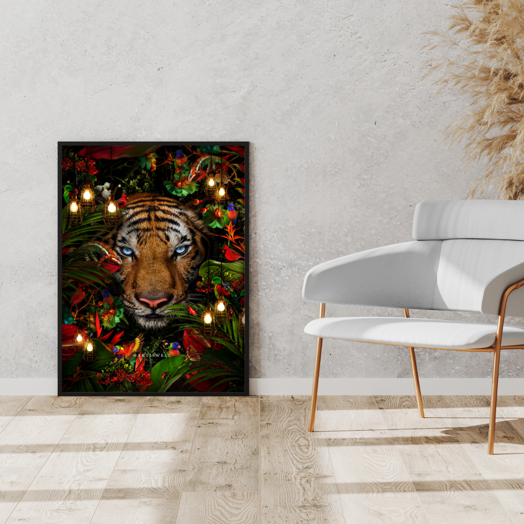 Dekozi Originals Exclusive Premium Wall Art | Art is Well By Shaunak