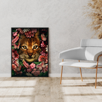 Dekozi Originals Exclusive Premium Cat Wall Art | Art is Well By Shaunak