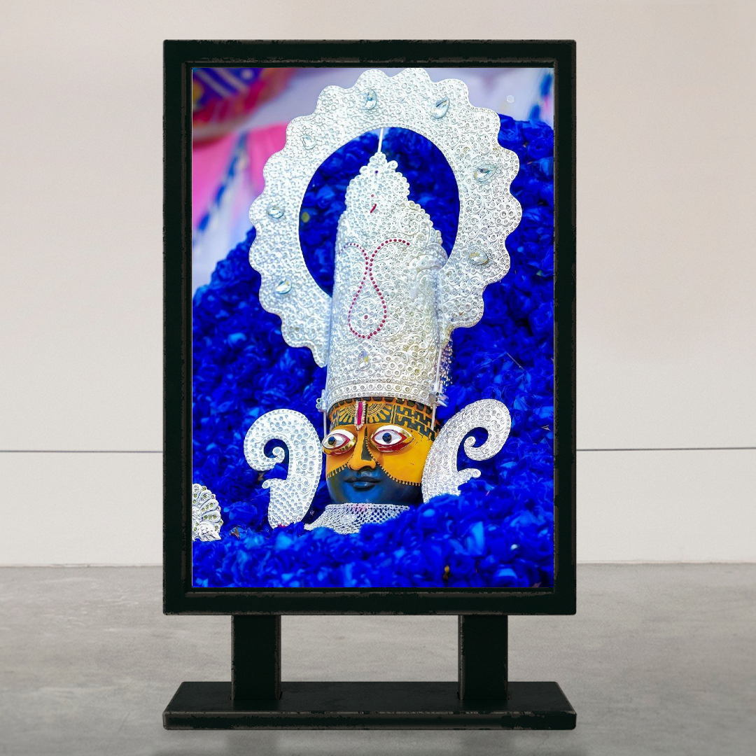 Dekozi Divine Khatu Shyam Ji Wall Art – Symbol of Faith, Protection & Eternal Blessings
