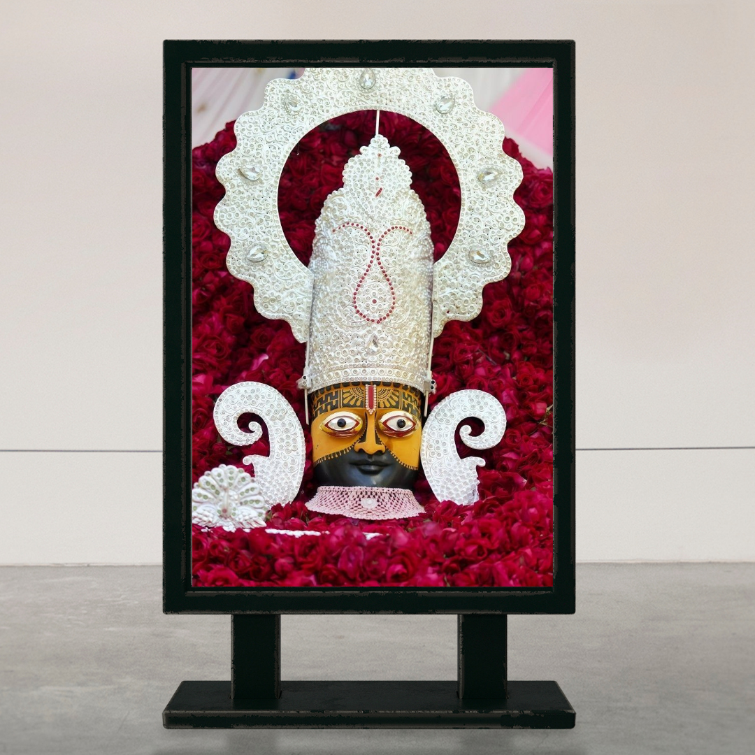 Divine KHATU SHYAM JI Wall Art – Symbol of Faith, Protection & Eternal Blessings
