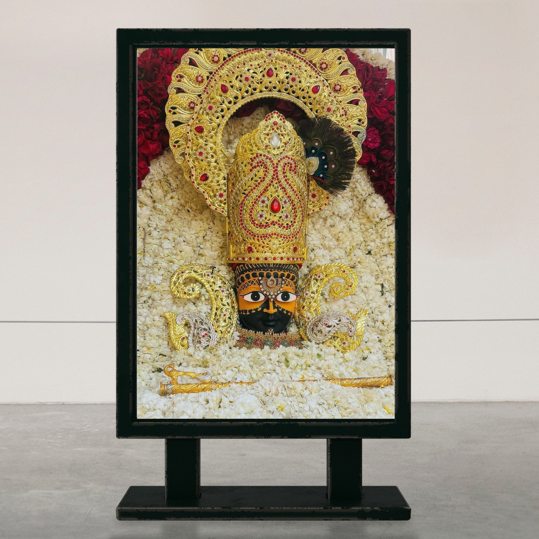 Divine KHATU SHYAM JI Wall Art – Symbol of Faith, Protection & Eternal Blessings