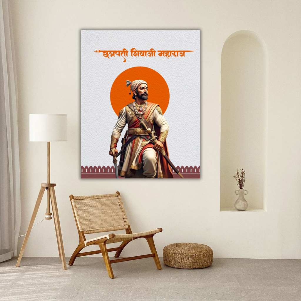 Dekozi Chhatrapati Shivaji Maharaj Wall Art – Symbol of Valor, Leadership & Swarajya
