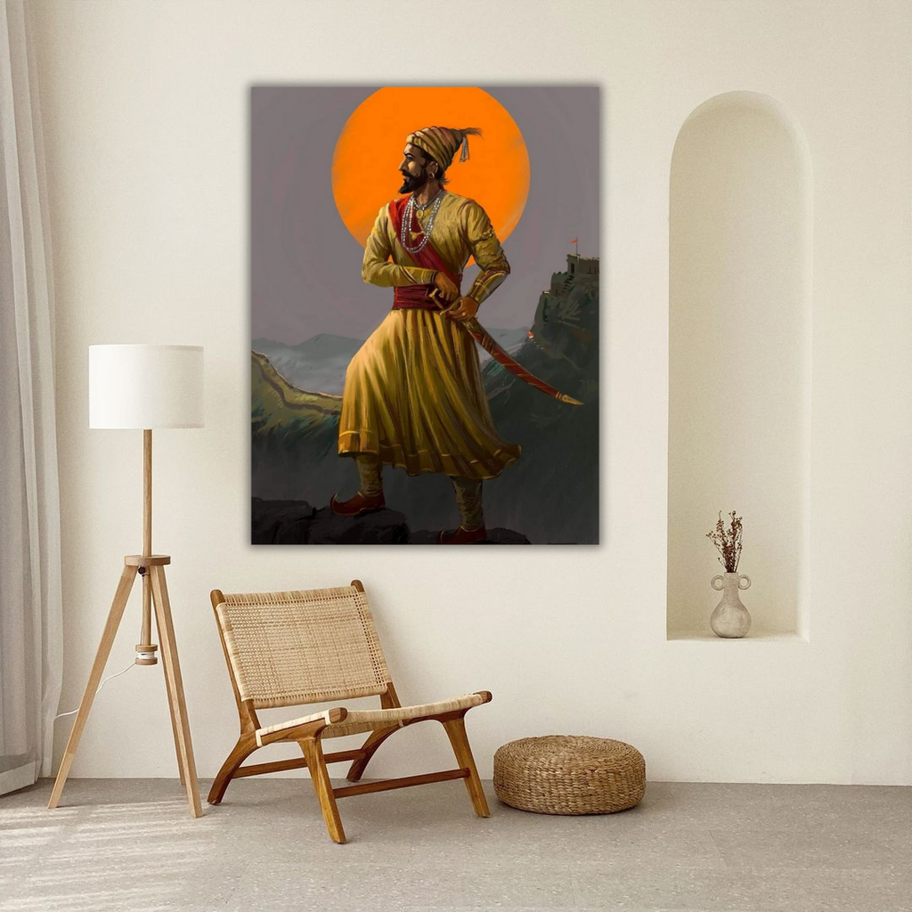 Dekozi Chhatrapati Shivaji Maharaj Wall Art – Symbol of Valor, Leadership & Swarajya