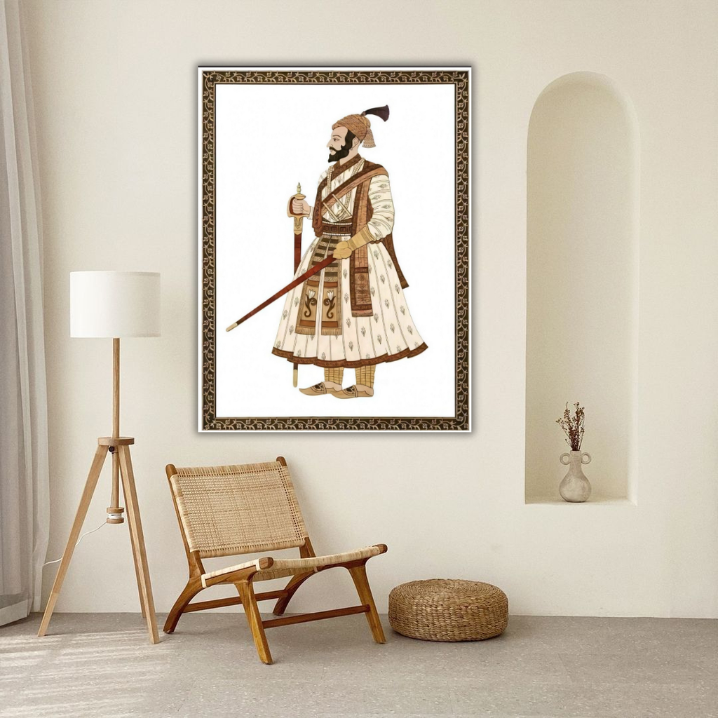 Dekozi Chhatrapati Shivaji Maharaj Wall Art – Symbol of Valor, Leadership & Swarajya