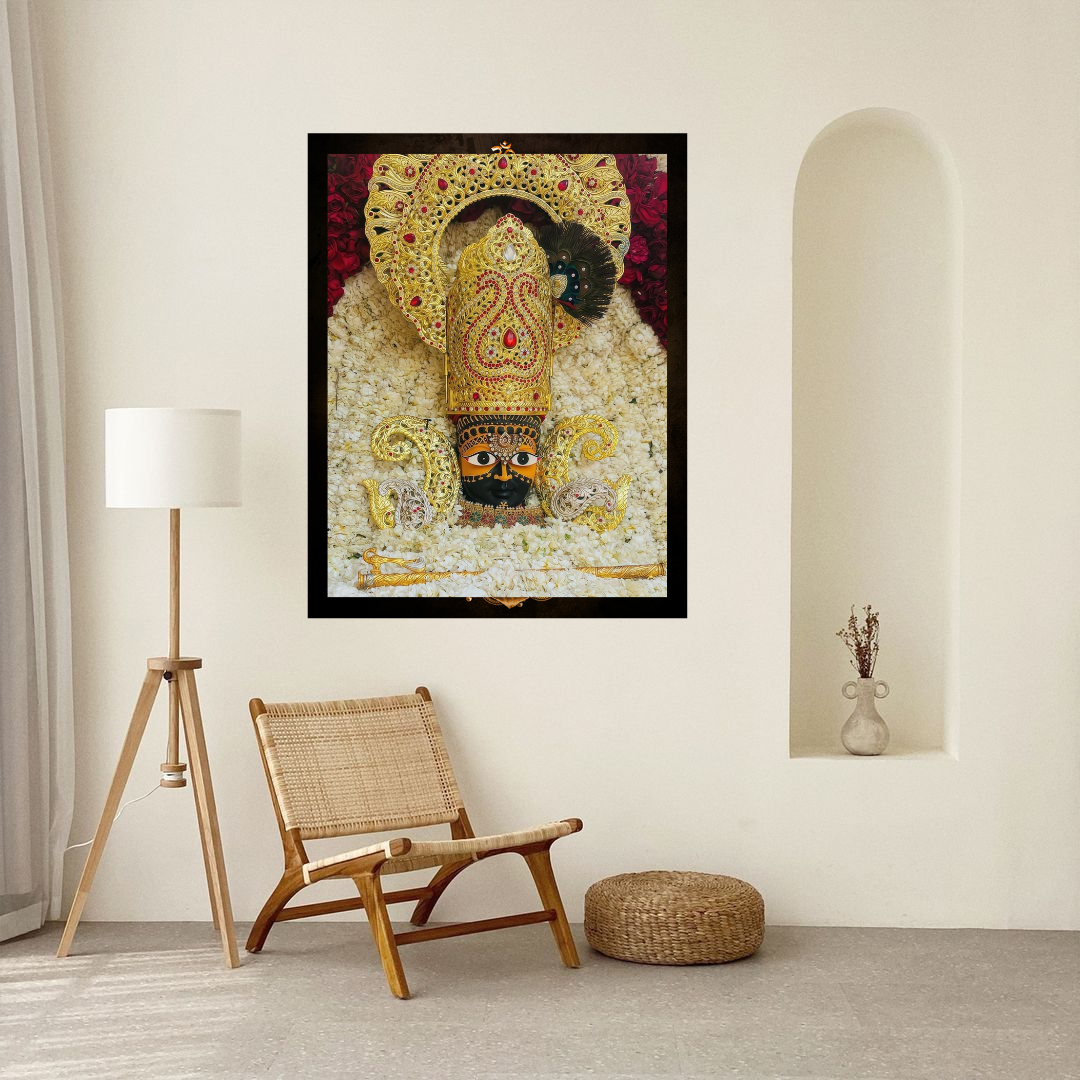 Dekozi Khatu Shyam Ji Wall Art – Symbol of Faith, Devotion & Divine Blessings