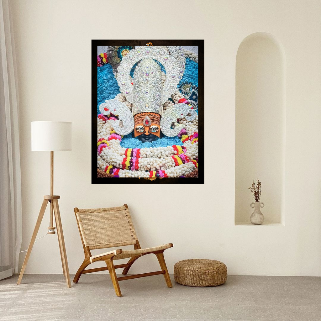 Dekozi Khatu Shyam Ji Wall Art – Symbol of Faith, Devotion & Divine Blessings
