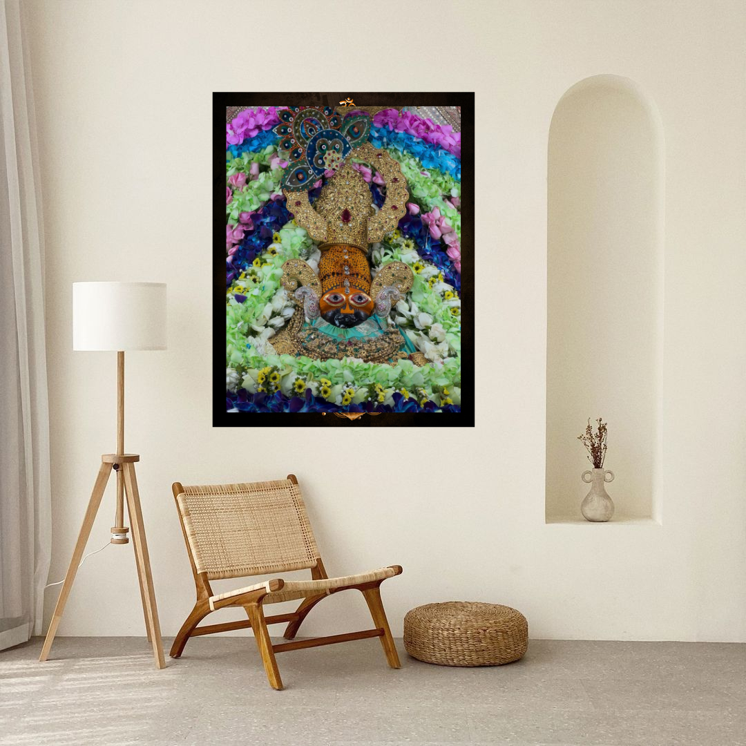 Khatu Shyam Wall Art with Frame 1