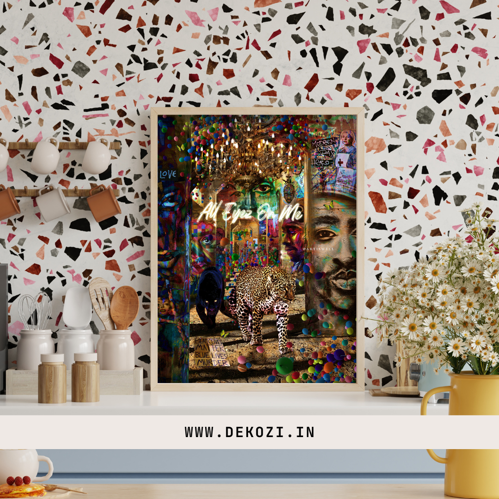 Dekozi Originals Exclusive Premium Abstract Wall Art | Art is Well By Shaunak