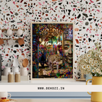 Dekozi Originals Exclusive Premium Abstract Wall Art | Art is Well By Shaunak