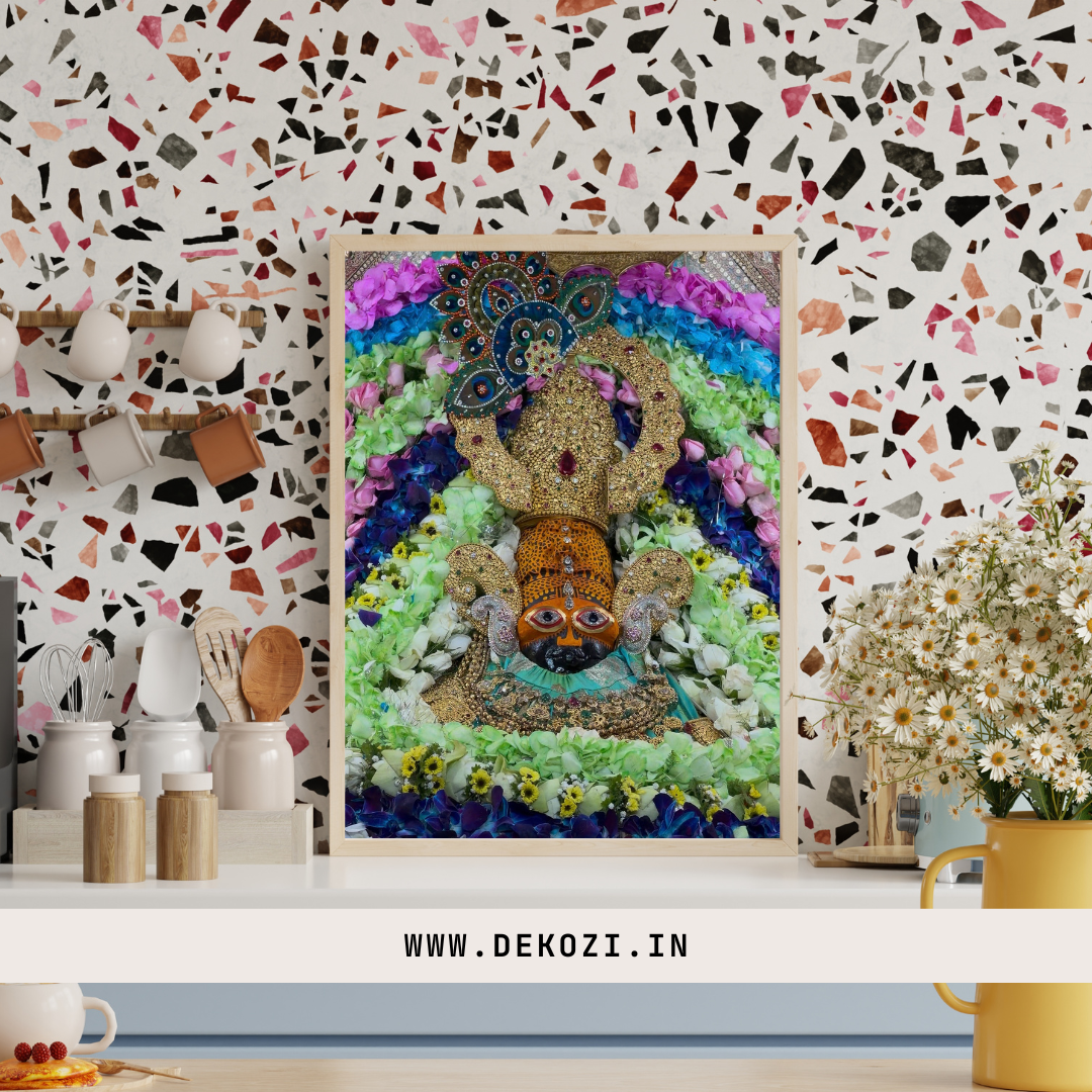 Khatu Shyam Wall Art with Frame 1