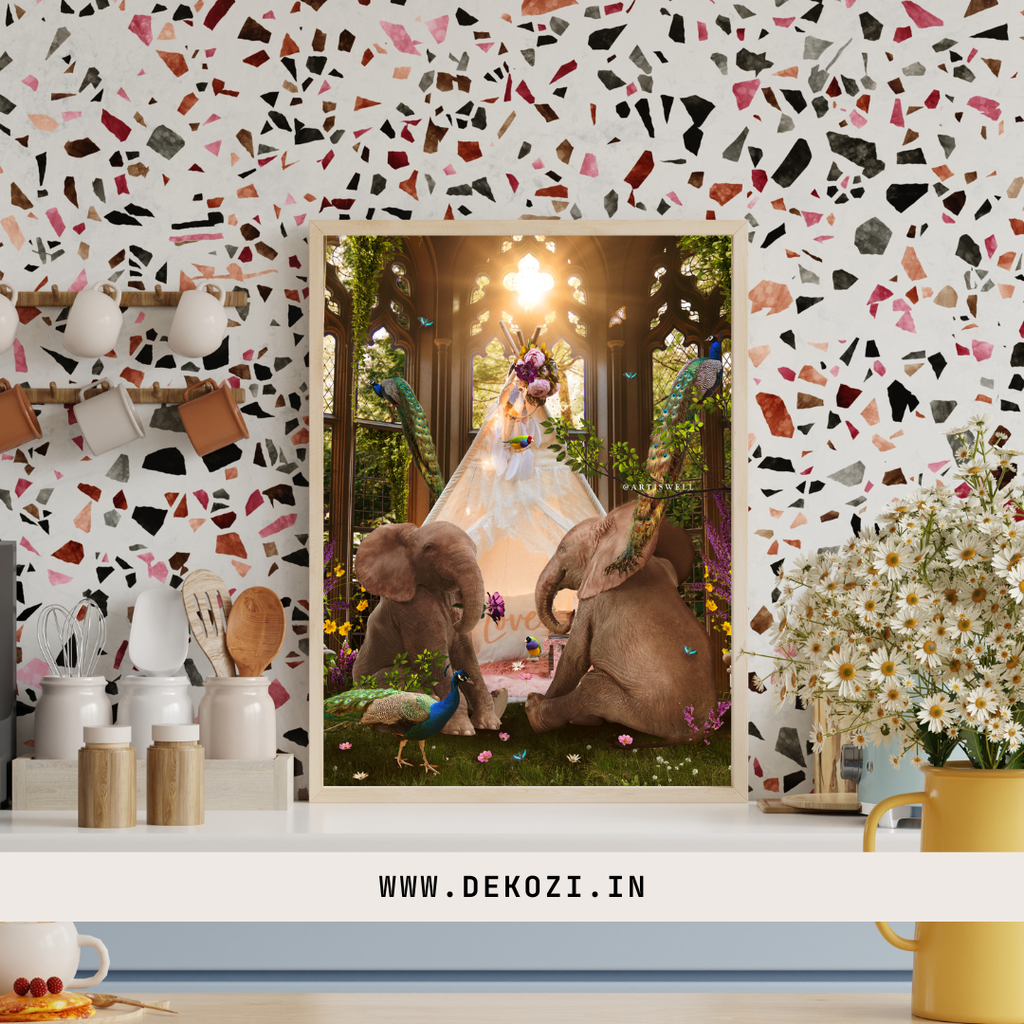 Dekozi Originals Exclusive Premium Jungle Wall Art | Art is Well By Shaunak