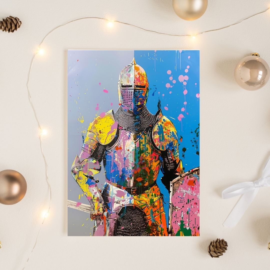 Pop Art Portrait Photo Frame Wall Art with Frame