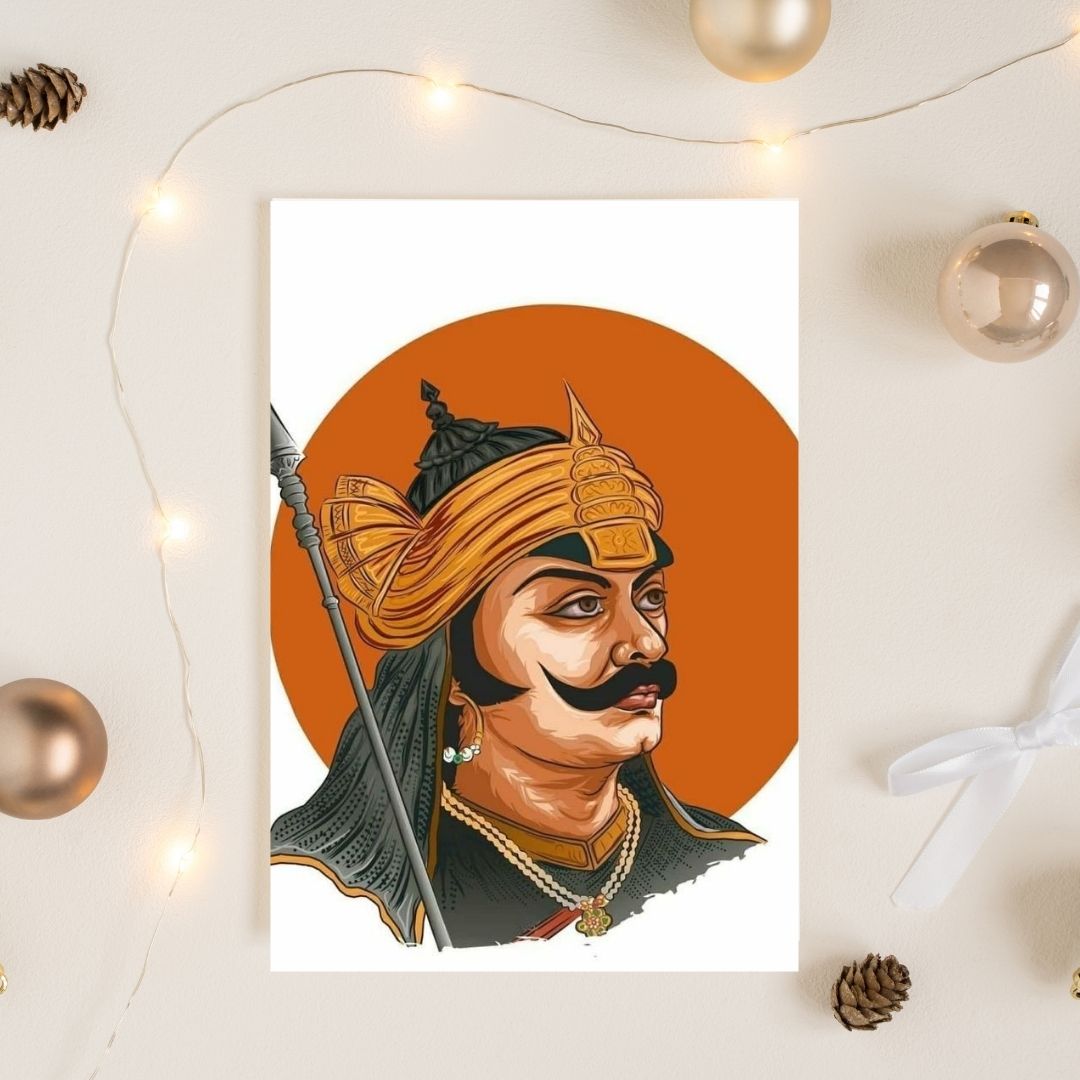 Dekozi Maharana Pratap Wall Art – Symbol of Courage, Pride & Royal Legacy