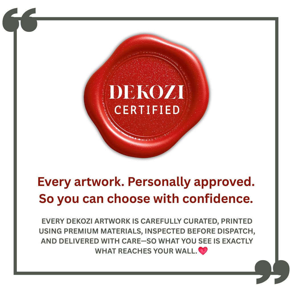 Dekozi Originals Exclusive Premium Horses Wall Art | Art is Well By Shaunak