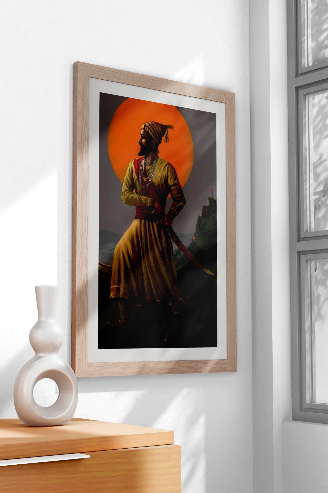 Dekozi Chhatrapati Shivaji Maharaj Wall Art – Symbol of Valor, Leadership & Swarajya