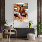 Dekozi Originals Exclusive Premium Horses Wall Art | Art is Well By Shaunak