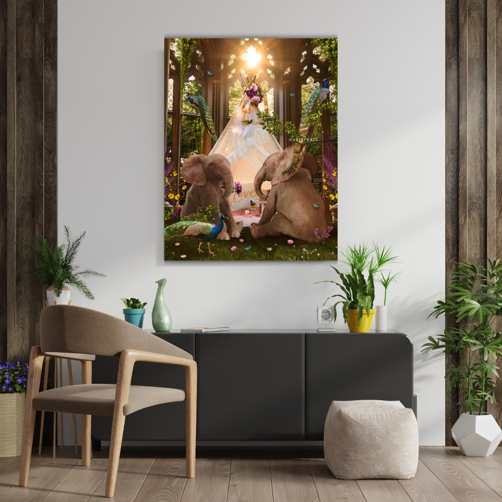 Dekozi Originals Exclusive Premium Jungle Wall Art | Art is Well By Shaunak