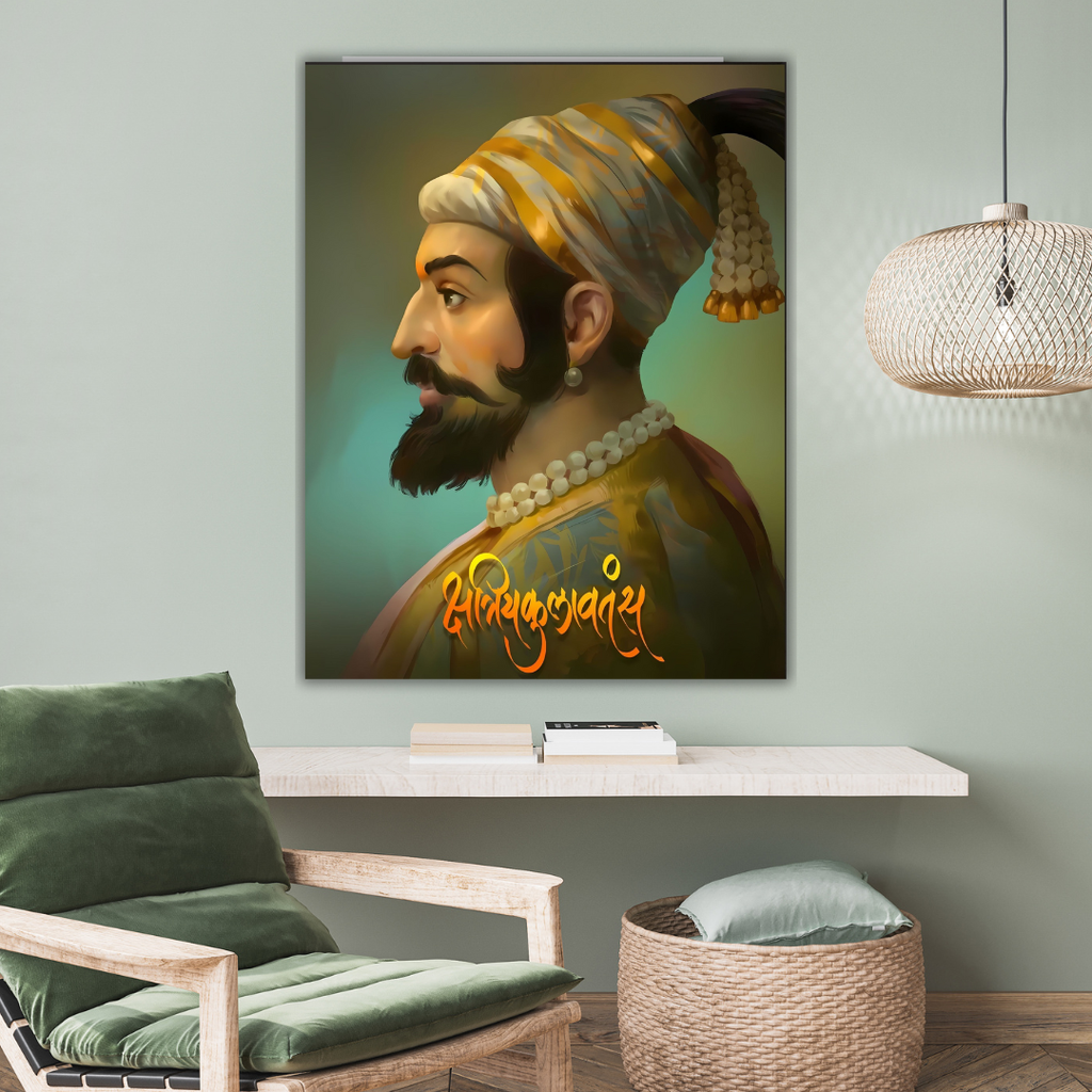 Dekozi Chhatrapati Shivaji Maharaj Wall Art – Symbol of Valor, Leadership & Swarajya