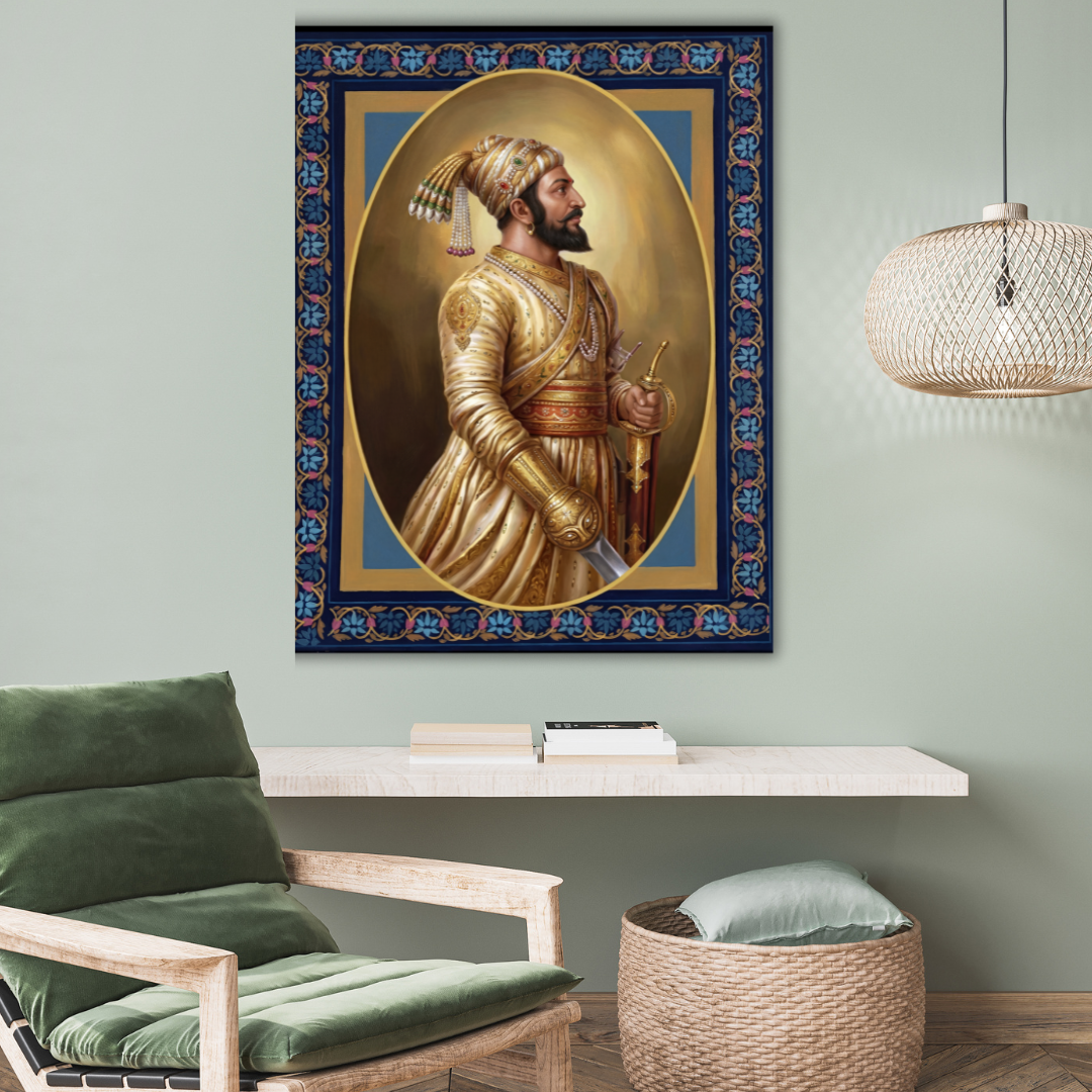 Dekozi Chhatrapati Shivaji Maharaj Wall Art – Symbol of Valor, Leadership & Swarajya