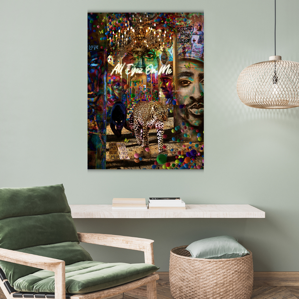 Dekozi Originals Exclusive Premium Abstract Wall Art | Art is Well By Shaunak