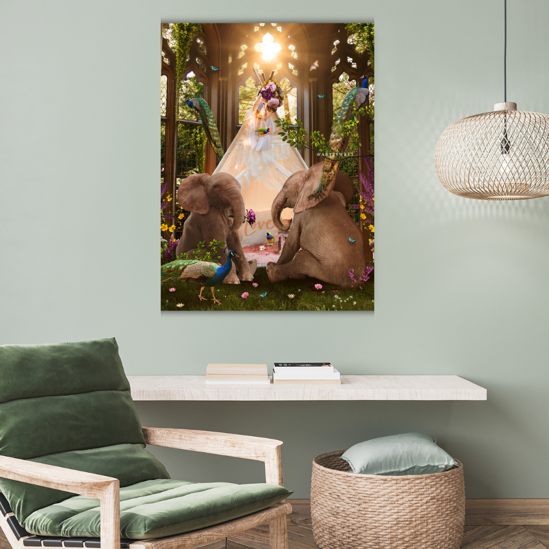 Dekozi Originals Exclusive Premium Jungle Wall Art | Art is Well By Shaunak