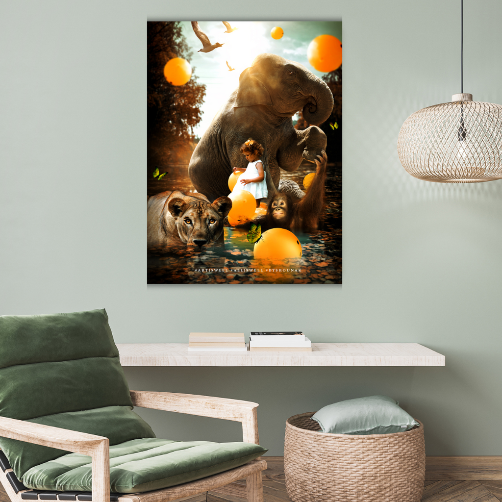 Dekozi Originals Exclusive Premium Wall Art | Art is Well By Shaunak