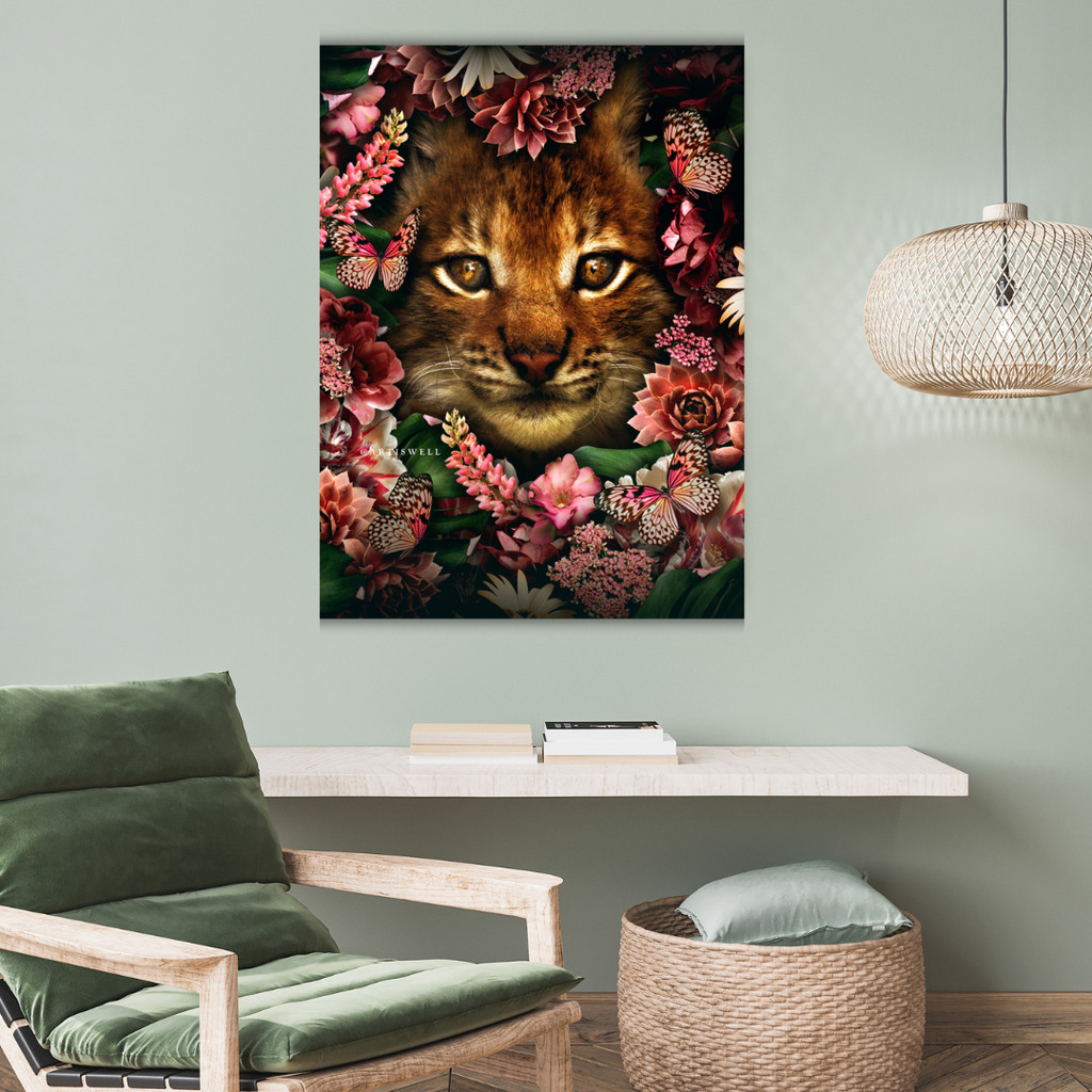 Dekozi Originals Exclusive Premium Cat Wall Art | Art is Well By Shaunak