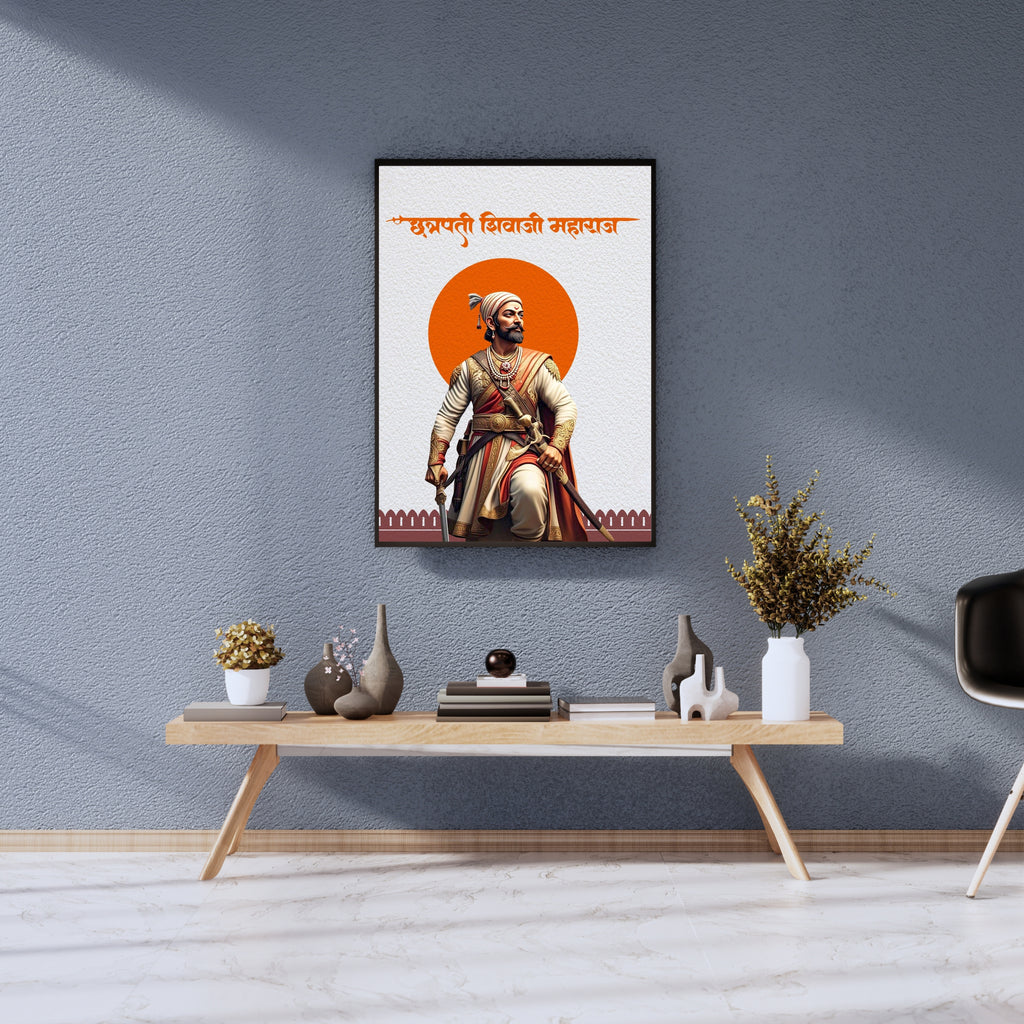 Dekozi Chhatrapati Shivaji Maharaj Wall Art – Symbol of Valor, Leadership & Swarajya