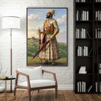 Dekozi Chhatrapati Shivaji Maharaj Wall Art – Symbol of Valor, Leadership & Swarajya