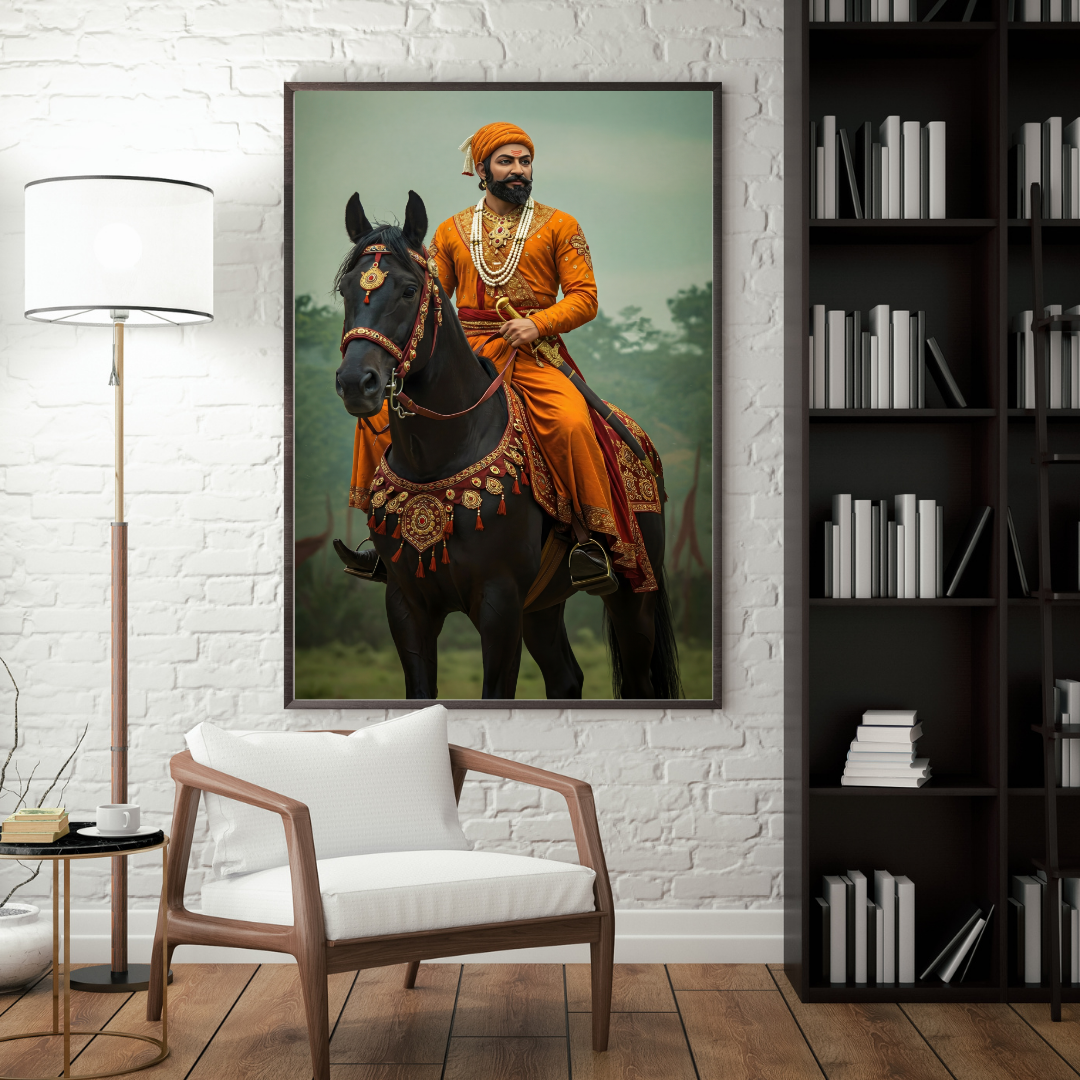 Dekozi Chhatrapati Shivaji Maharaj Wall Art – Symbol of Valor, Leadership & Swarajya