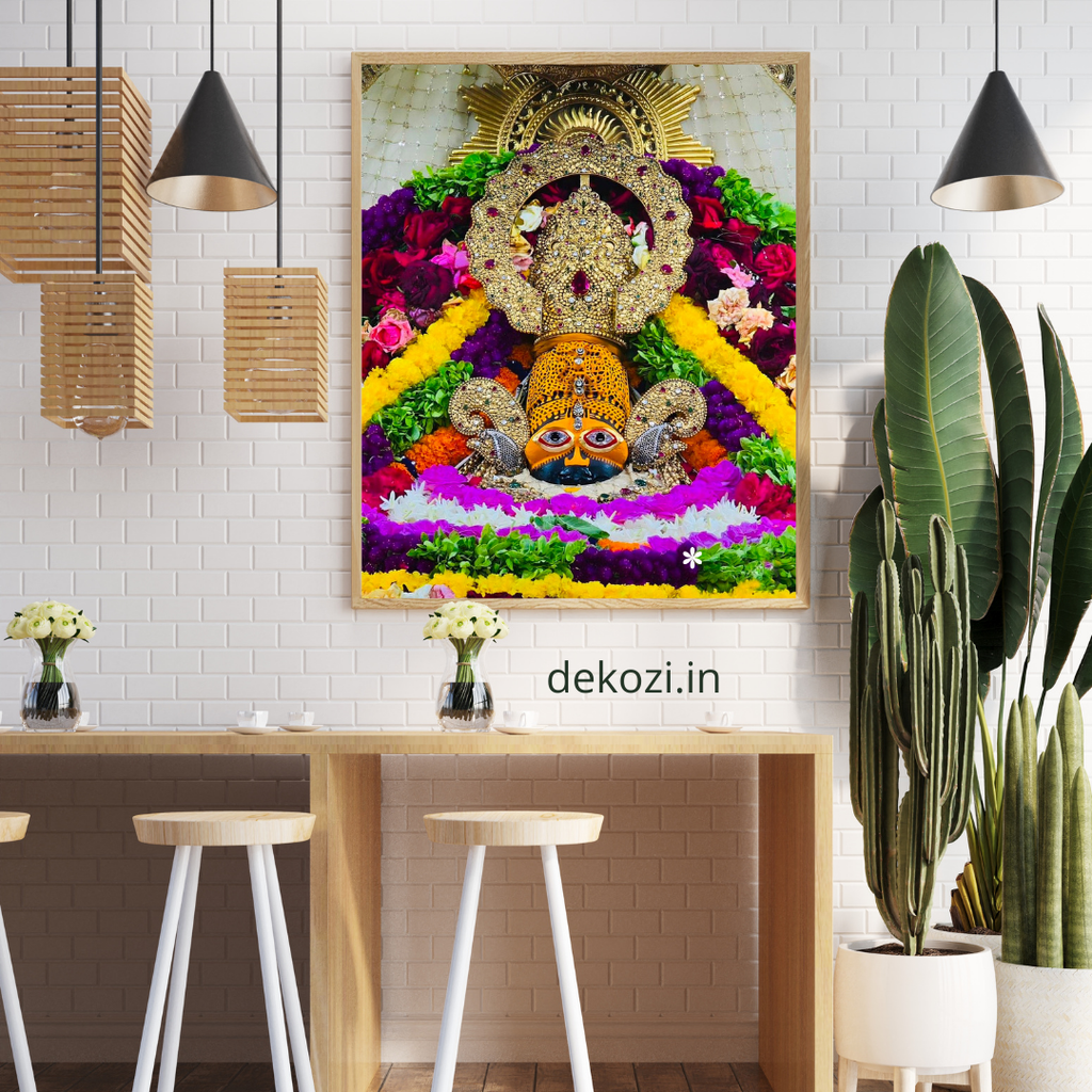 Dekozi Divine Khatu Shyam Ji Wall Art