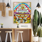 Divine KHATU SHYAM JI Wall Art – Symbol of Faith, Protection & Eternal Blessings