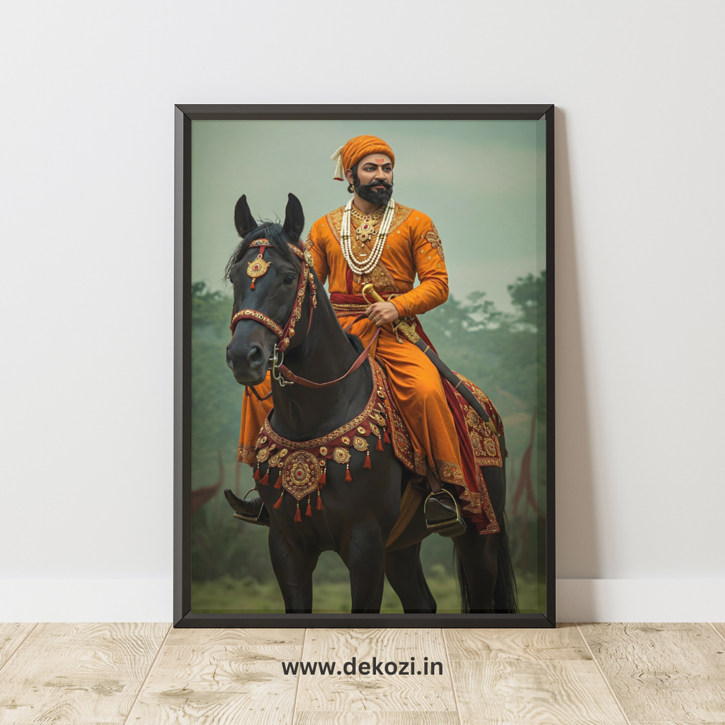 Dekozi Chhatrapati Shivaji Maharaj Wall Art – Symbol of Valor, Leadership & Swarajya