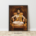 Dekozi Chhatrapati Shivaji Maharaj Wall Art – Symbol of Valor, Leadership & Swarajya