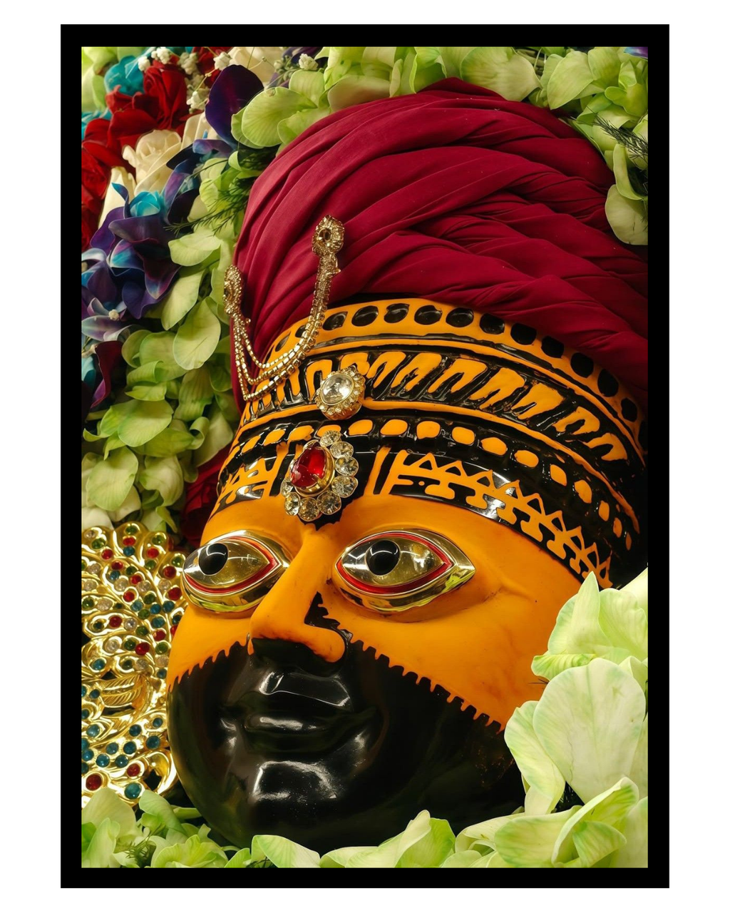 Divine KHATU SHYAM JI Wall Art – Symbol of Faith, Protection & Eternal Blessings