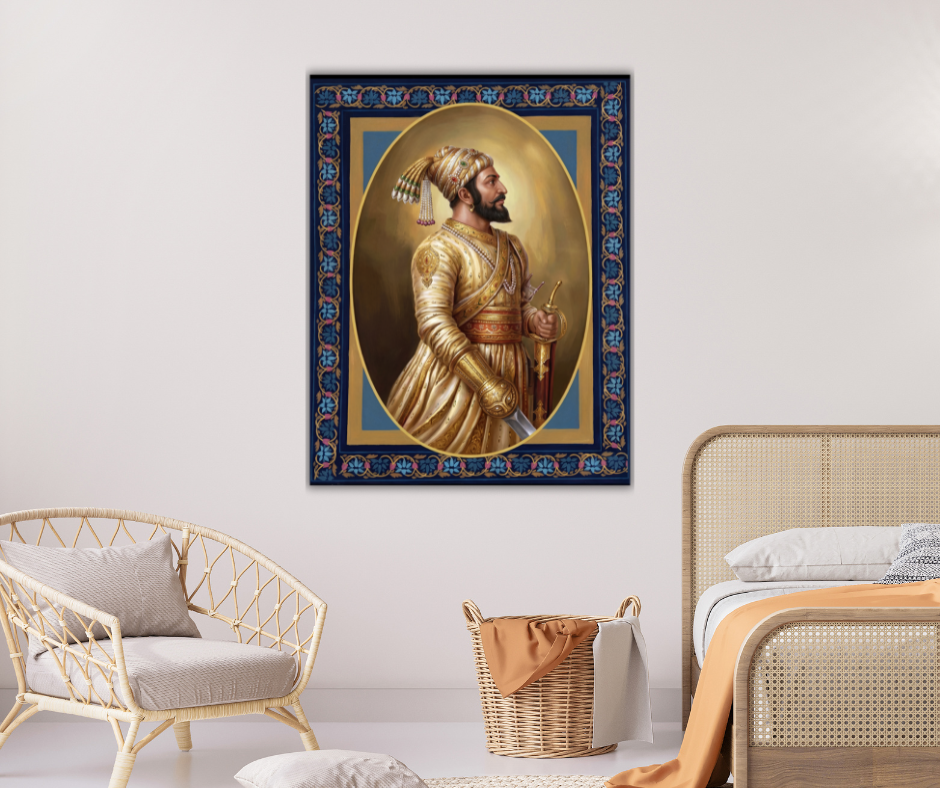 Dekozi Chhatrapati Shivaji Maharaj Wall Art – Symbol of Valor, Leadership & Swarajya
