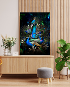 Dekozi Originals Framed Peacock Artwork