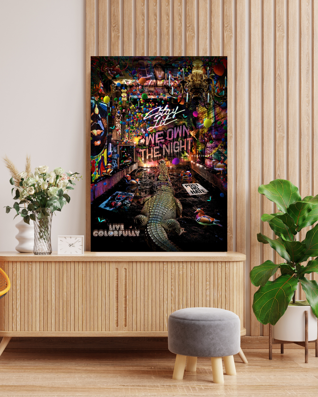 Dekozi Originals Exclusive Premium Wall Art | Art is Well By Shaunak