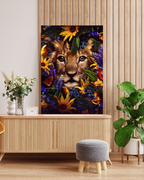 Dekozi Originals Exclusive Premium Lion Wall Art | Art is Well By Shaunak
