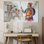 Dekozi Maharana Pratap Wall Art – Symbol of Courage, Pride & Royal Legacy